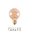 BOMBILLA LED VINTAGE AMBAR  G95 - E27 – 6,5W - 2200K